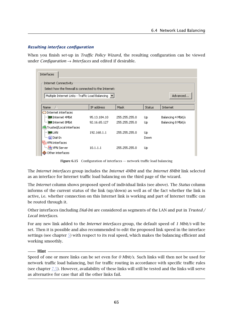 Kerio Tech Firewall6 User Manual | Page 65 / 404