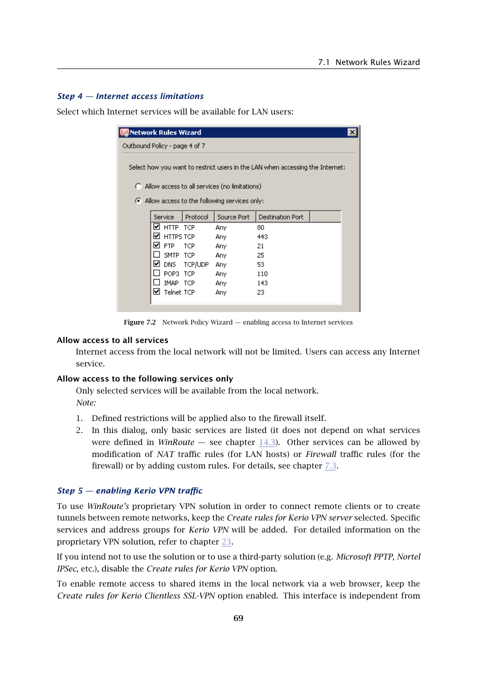 Kerio Tech Firewall6 User Manual | Page 69 / 404