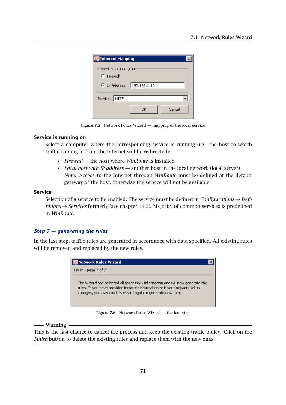 Kerio Tech Firewall6 User Manual | Page 71 / 404