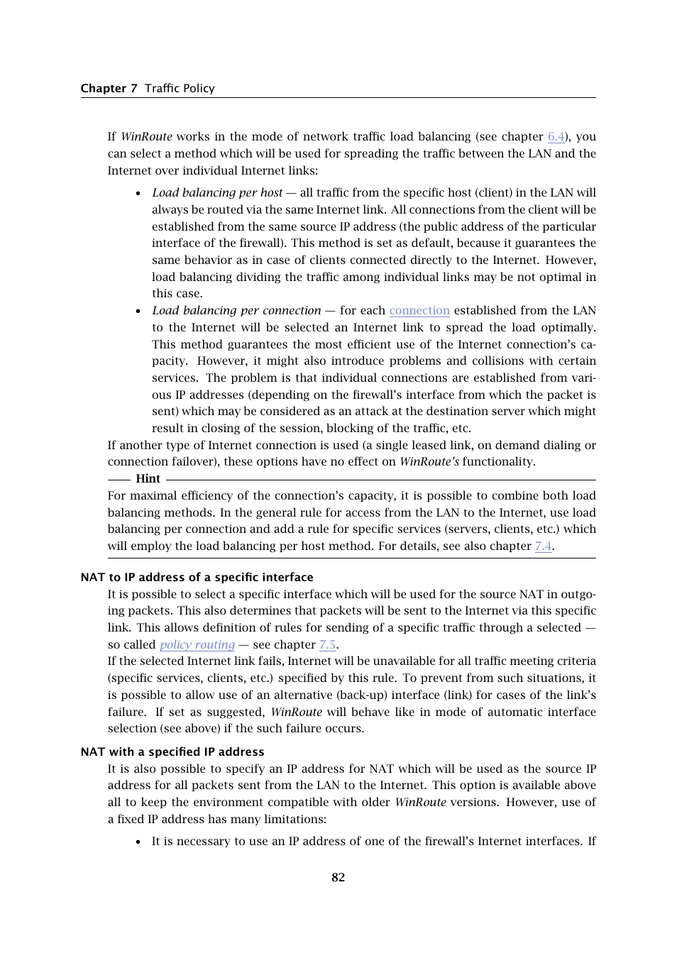 Kerio Tech Firewall6 User Manual | Page 82 / 404