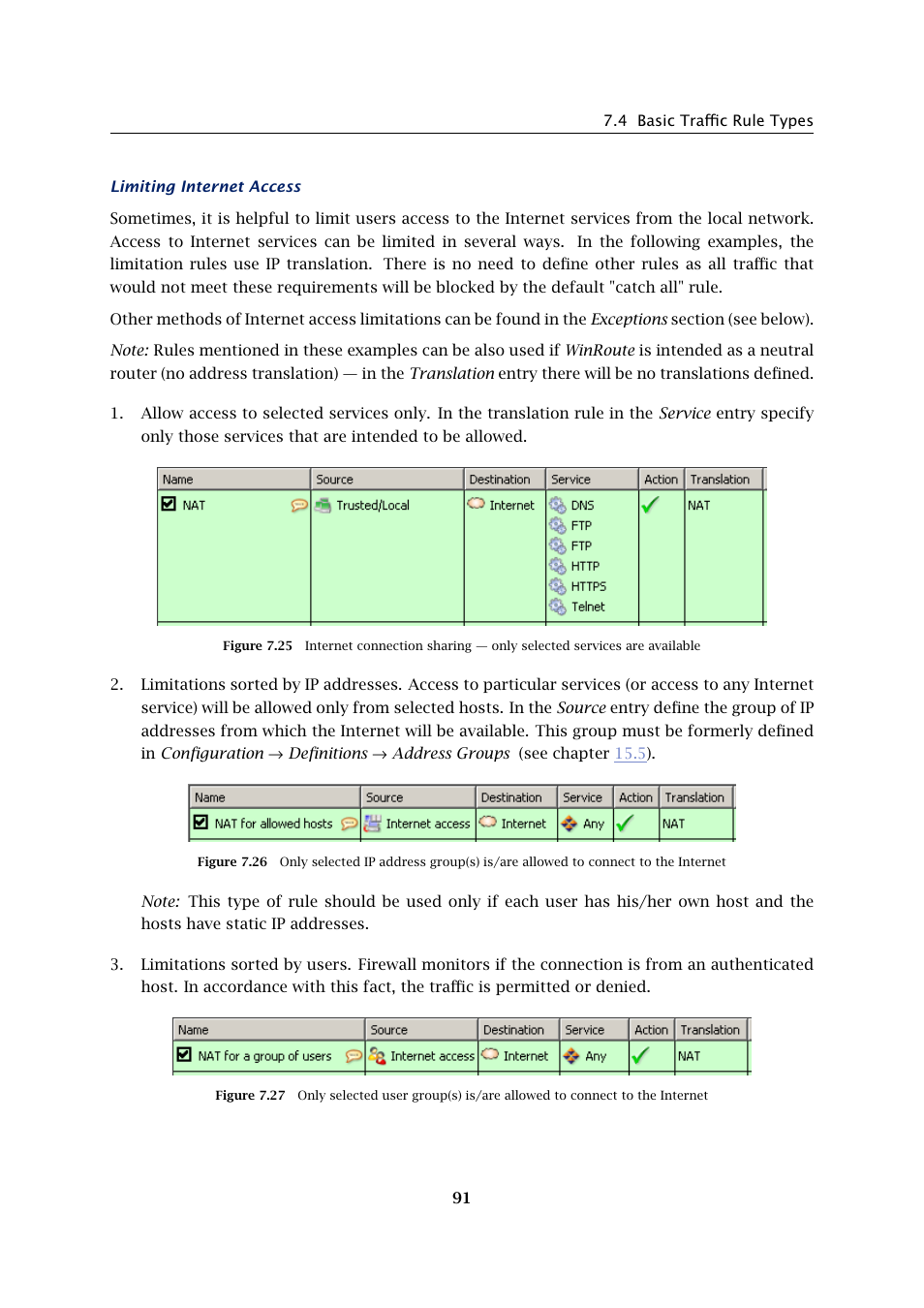 Kerio Tech Firewall6 User Manual | Page 91 / 404