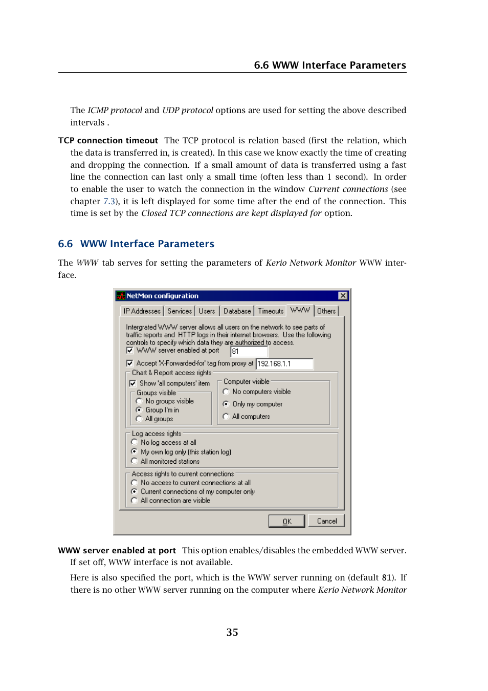 Kerio Tech Network Monitor User Manual | Page 35 / 70