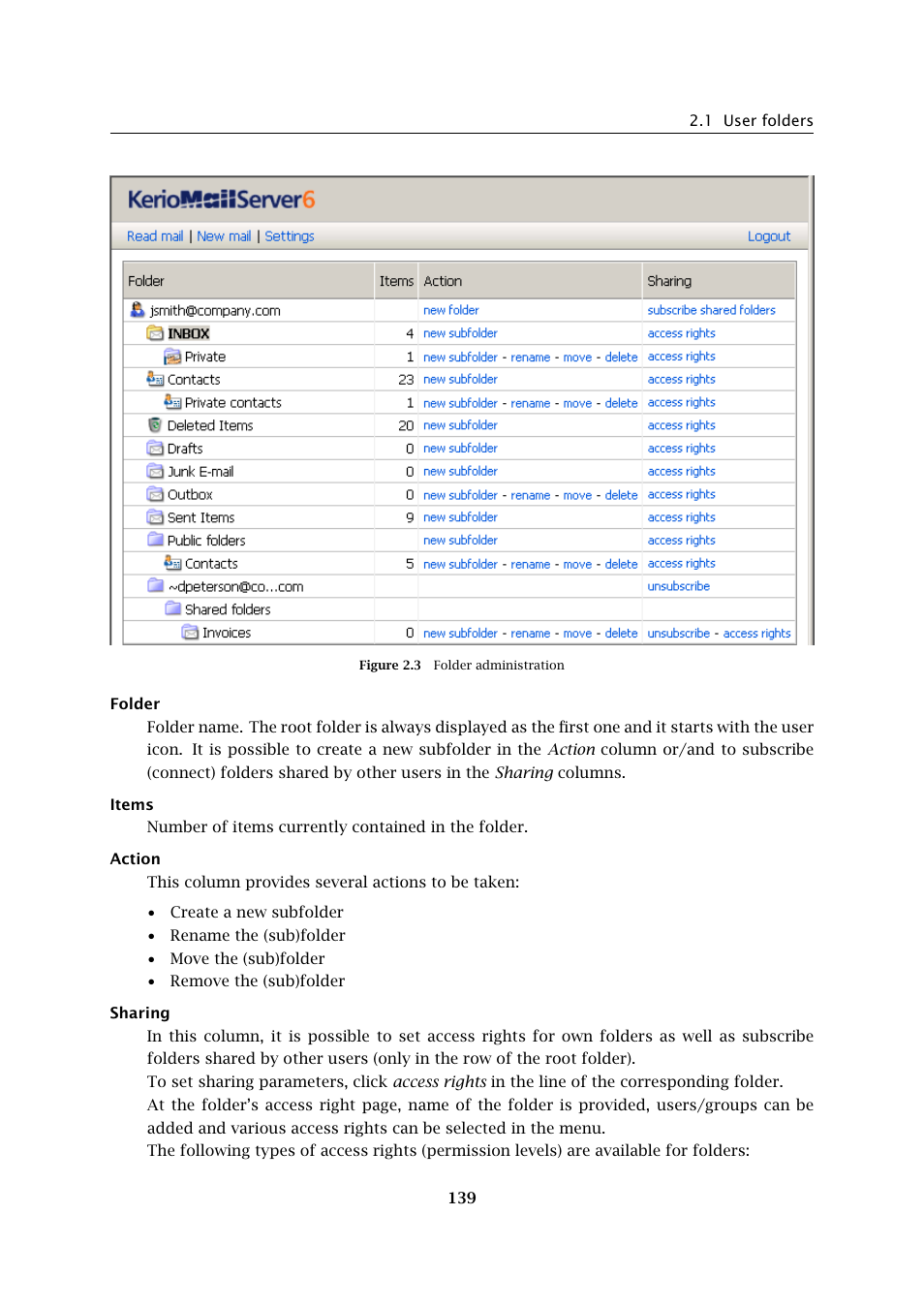 Kerio Tech Version 6.5.2 User Manual | Page 139 / 390