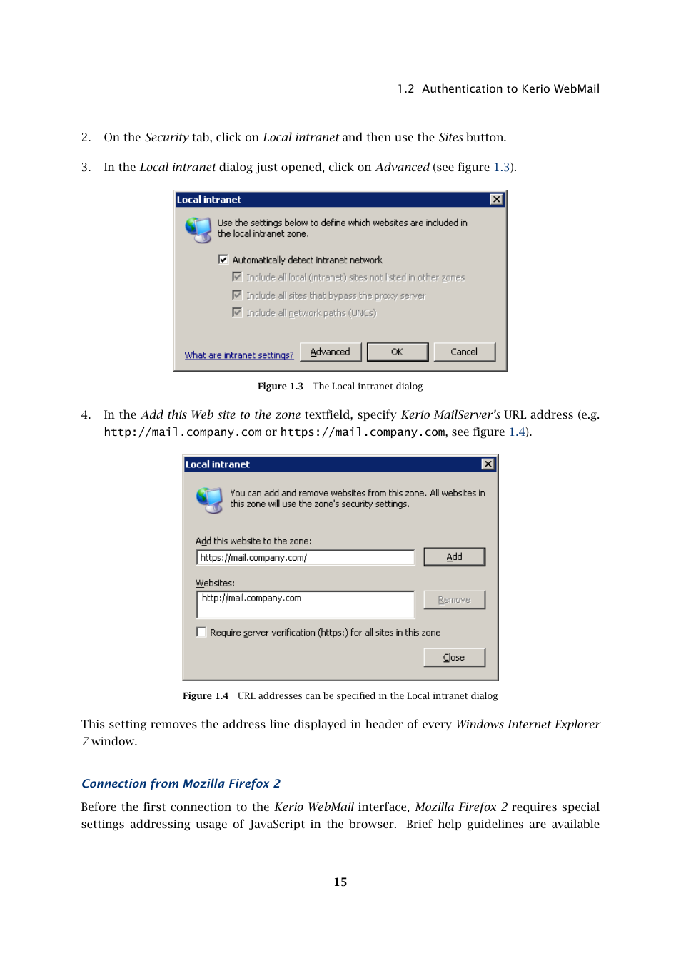 Kerio Tech Version 6.5.2 User Manual | Page 15 / 390