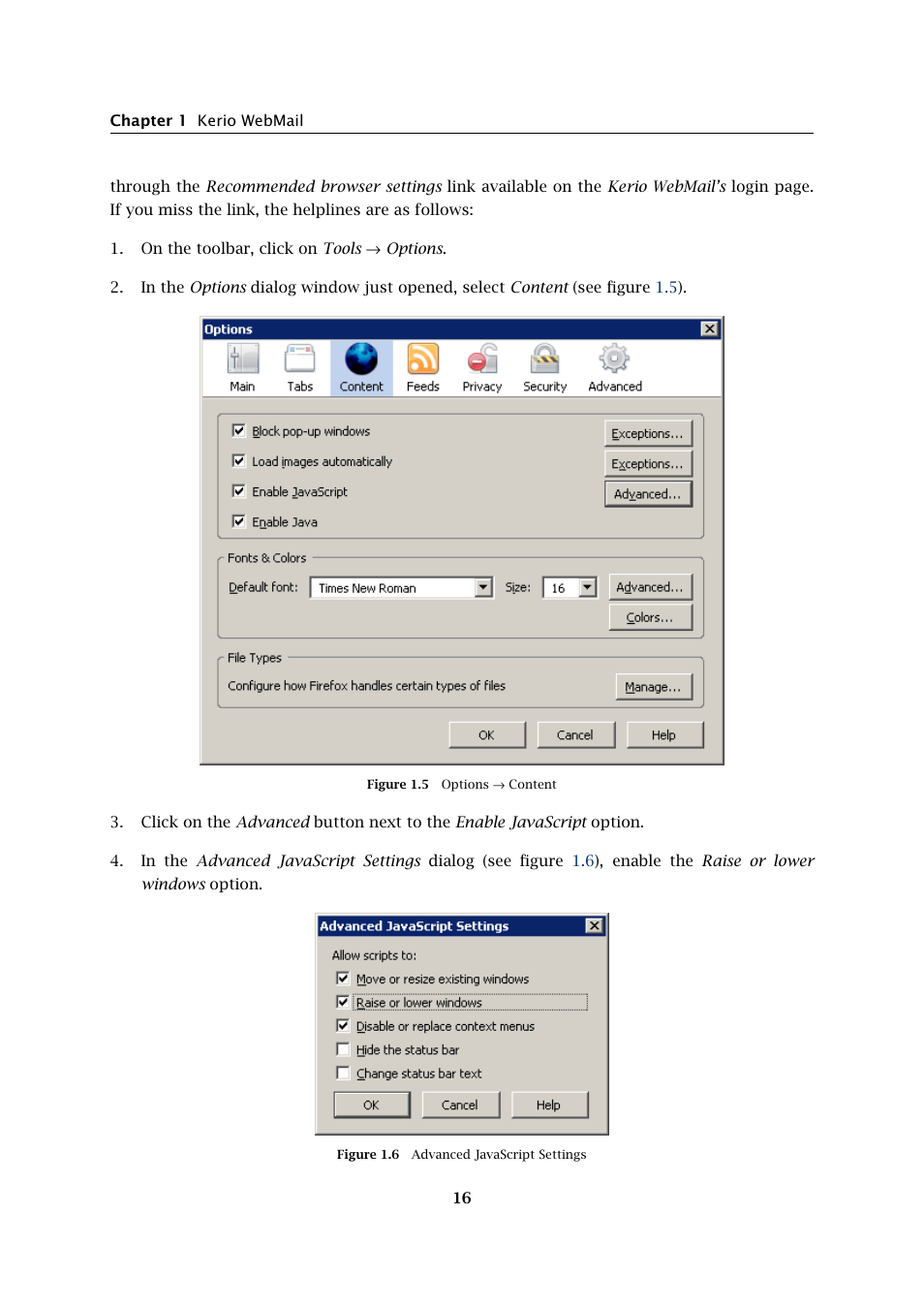 Kerio Tech Version 6.5.2 User Manual | Page 16 / 390