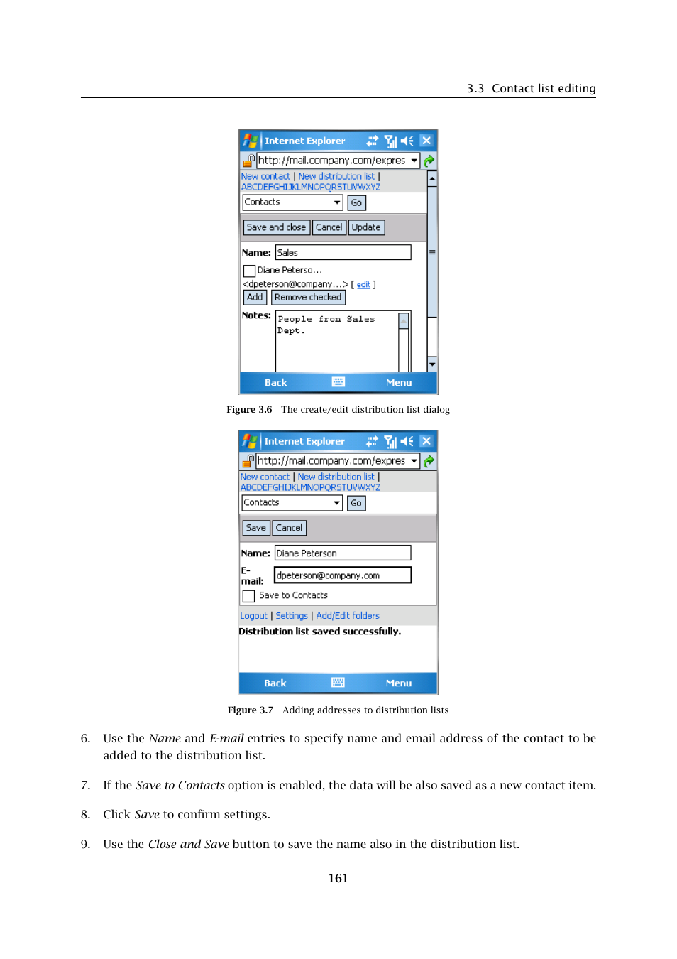Kerio Tech Version 6.5.2 User Manual | Page 161 / 390