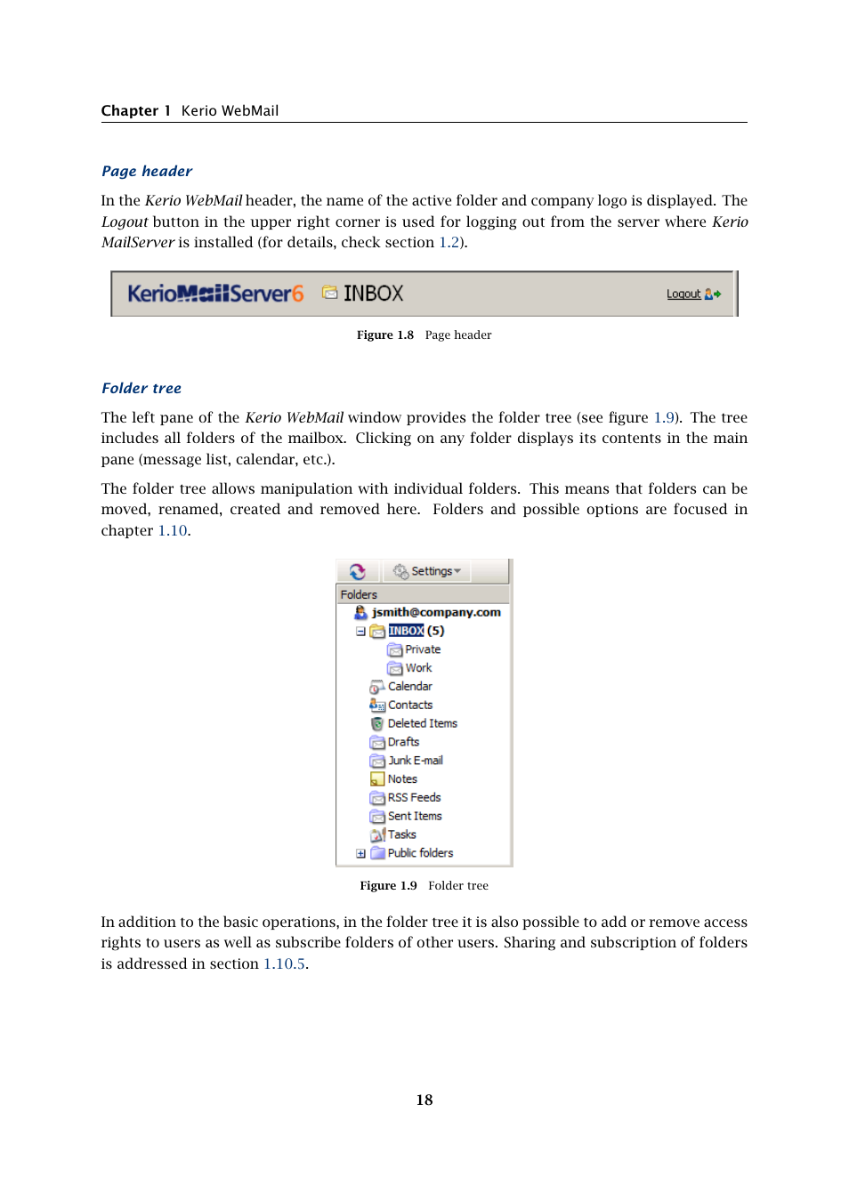 Kerio Tech Version 6.5.2 User Manual | Page 18 / 390