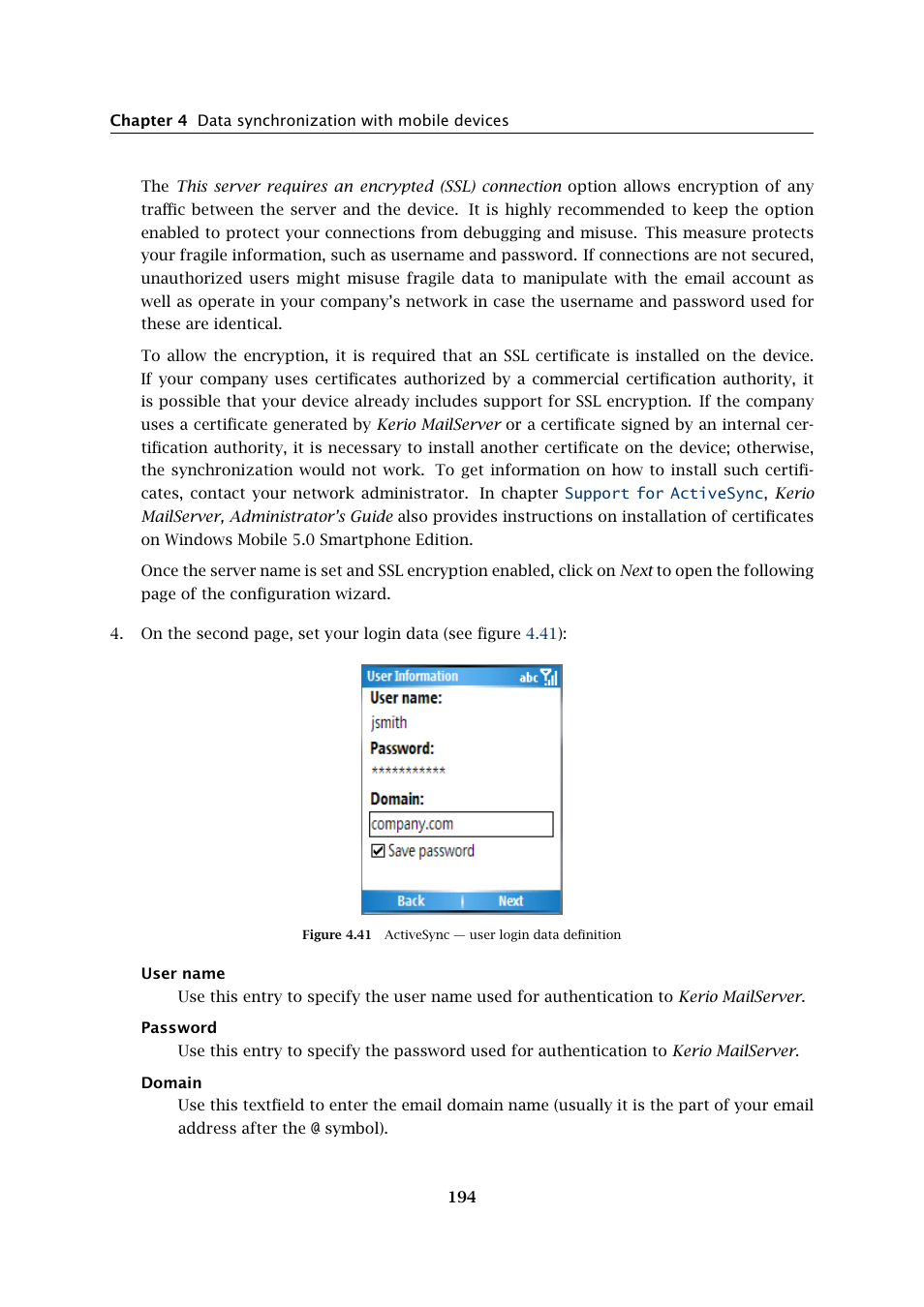 Kerio Tech Version 6.5.2 User Manual | Page 194 / 390