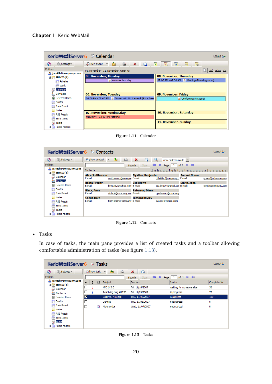 Kerio Tech Version 6.5.2 User Manual | Page 20 / 390