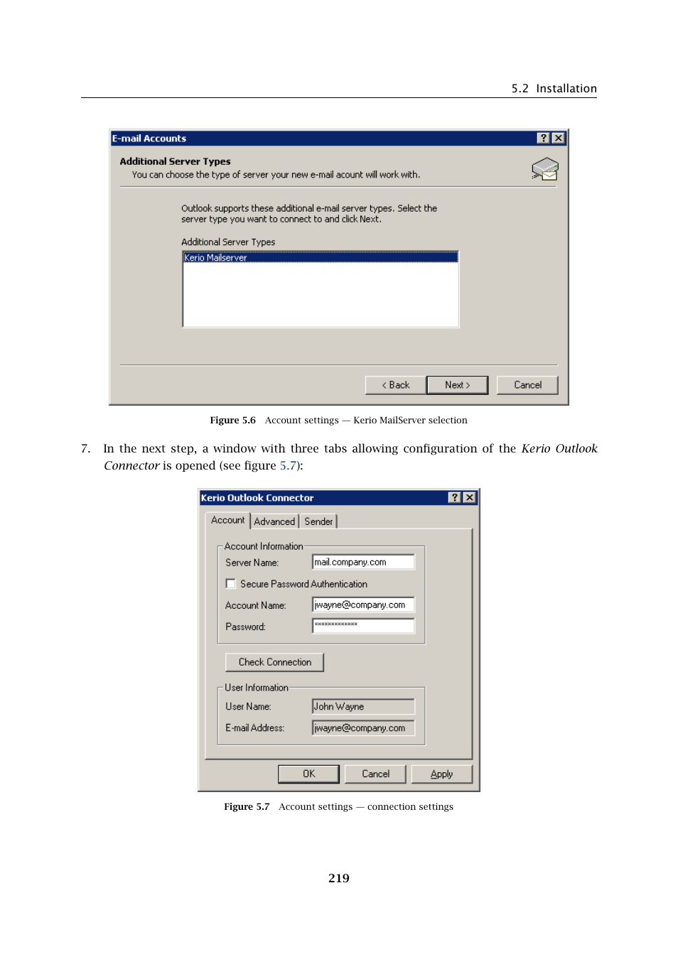 Kerio Tech Version 6.5.2 User Manual | Page 219 / 390