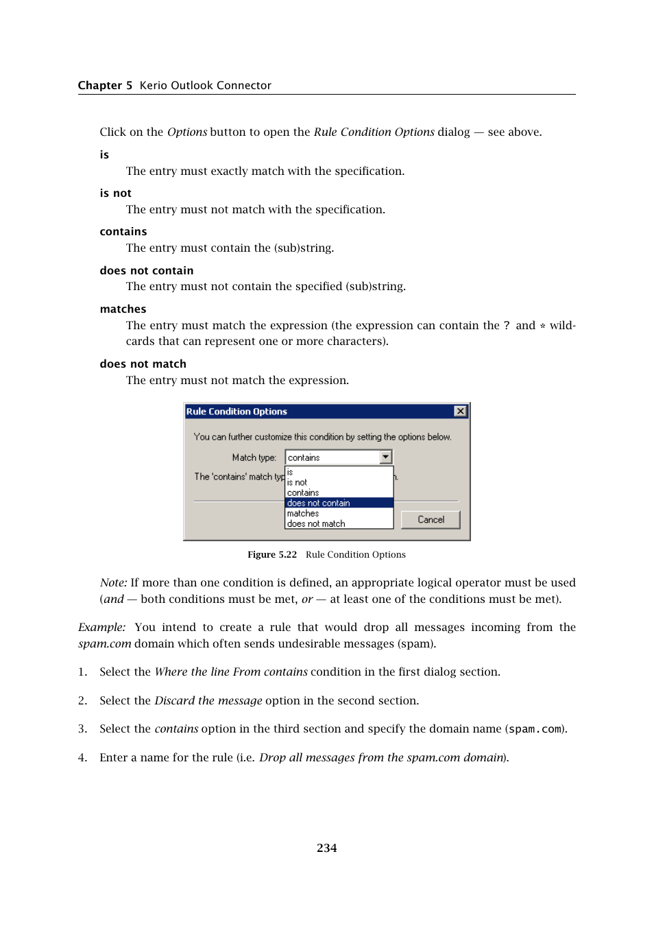 Kerio Tech Version 6.5.2 User Manual | Page 234 / 390