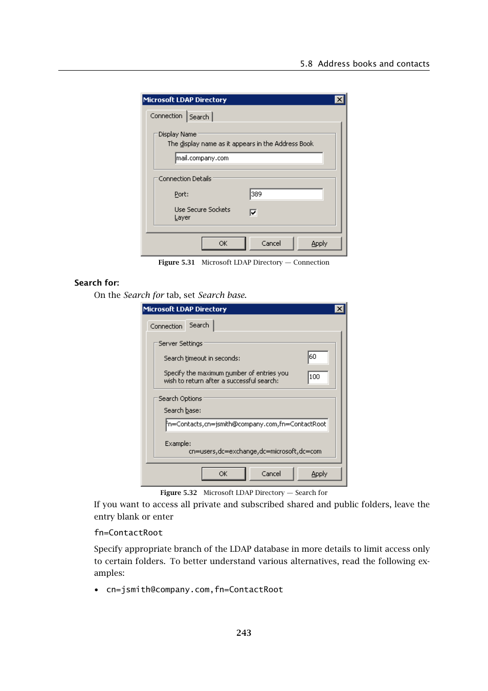 Kerio Tech Version 6.5.2 User Manual | Page 243 / 390