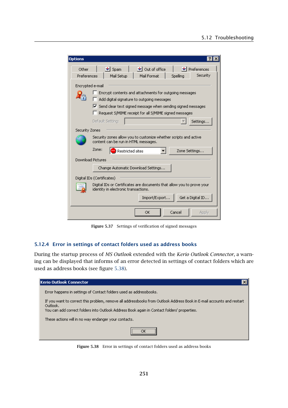 Kerio Tech Version 6.5.2 User Manual | Page 251 / 390