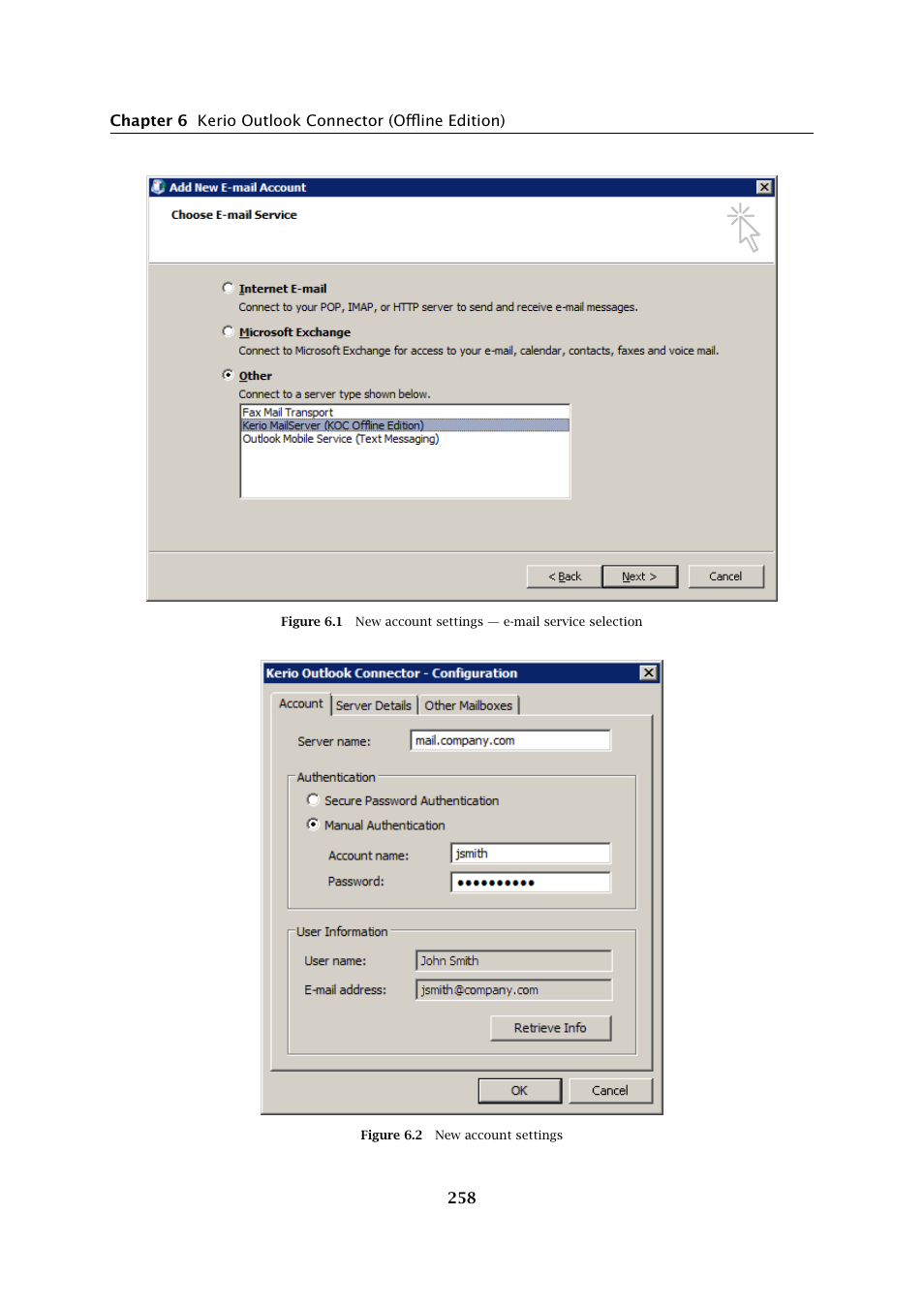 Kerio Tech Version 6.5.2 User Manual | Page 258 / 390