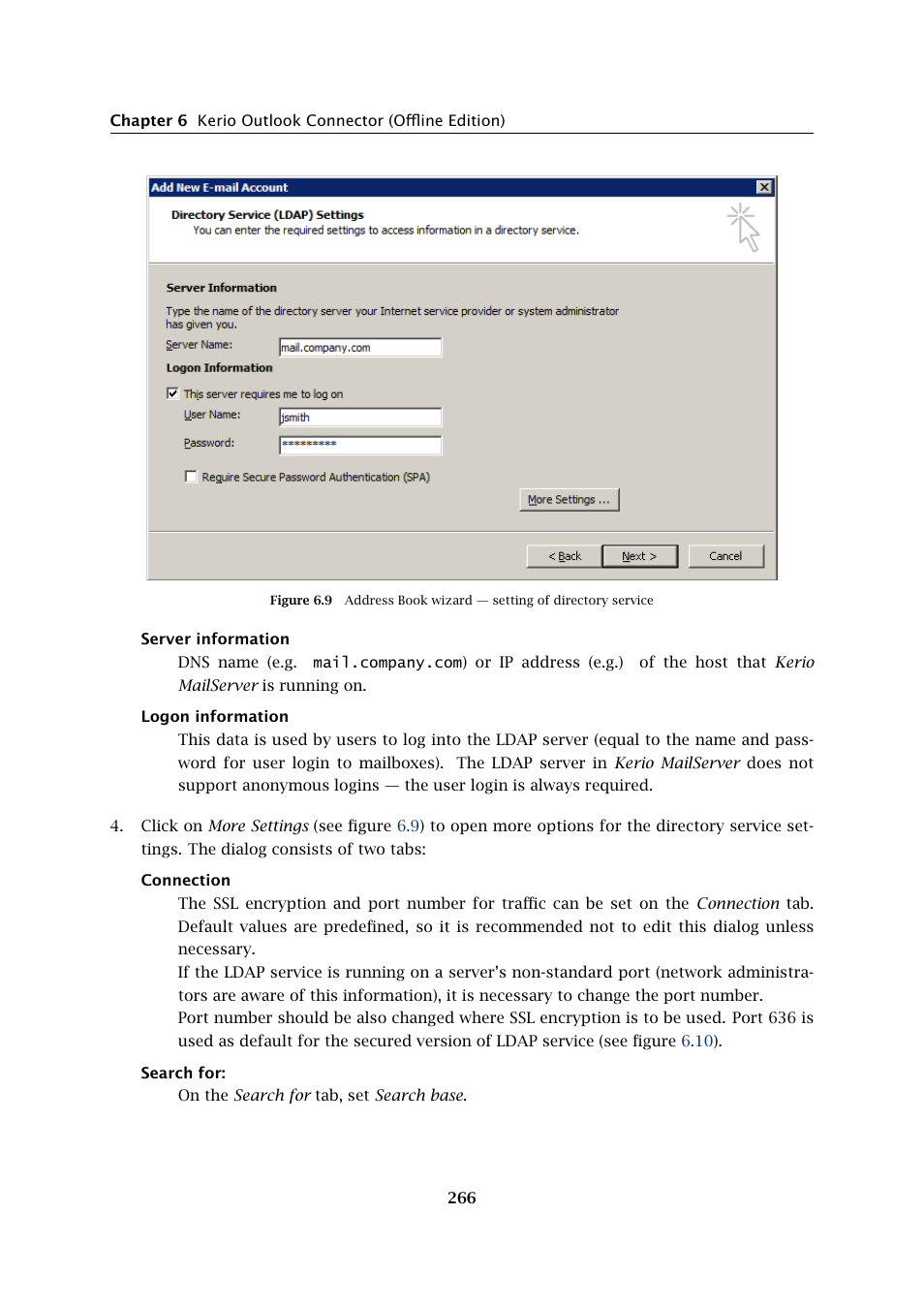 Kerio Tech Version 6.5.2 User Manual | Page 266 / 390