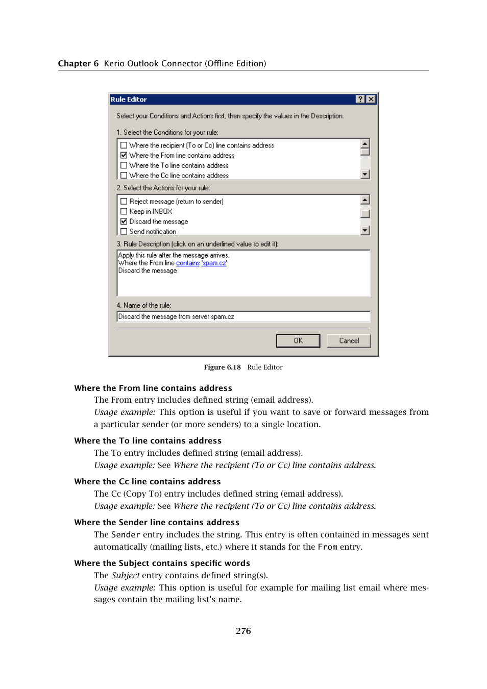 Kerio Tech Version 6.5.2 User Manual | Page 276 / 390