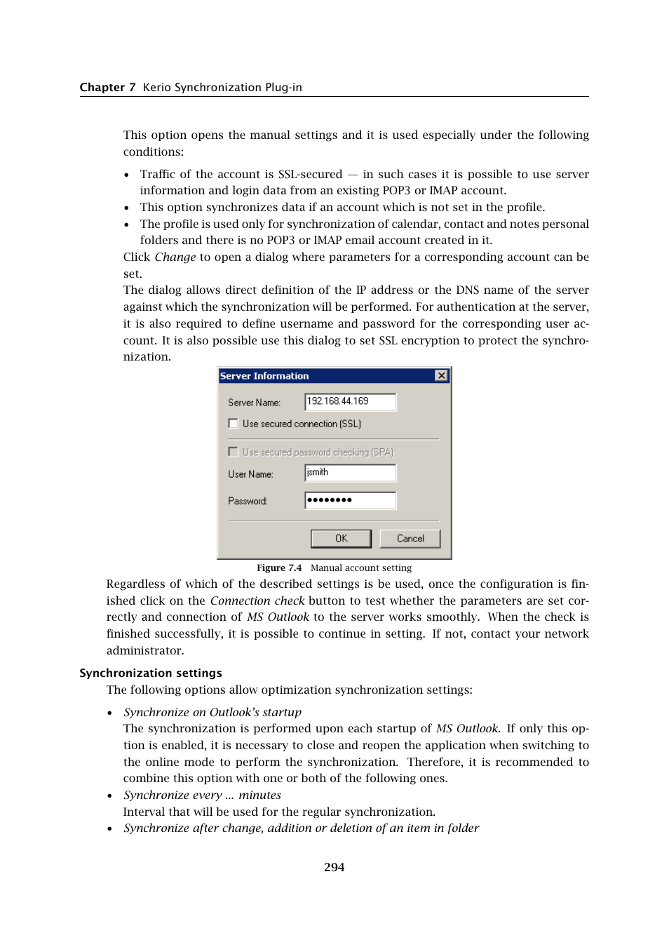Kerio Tech Version 6.5.2 User Manual | Page 294 / 390