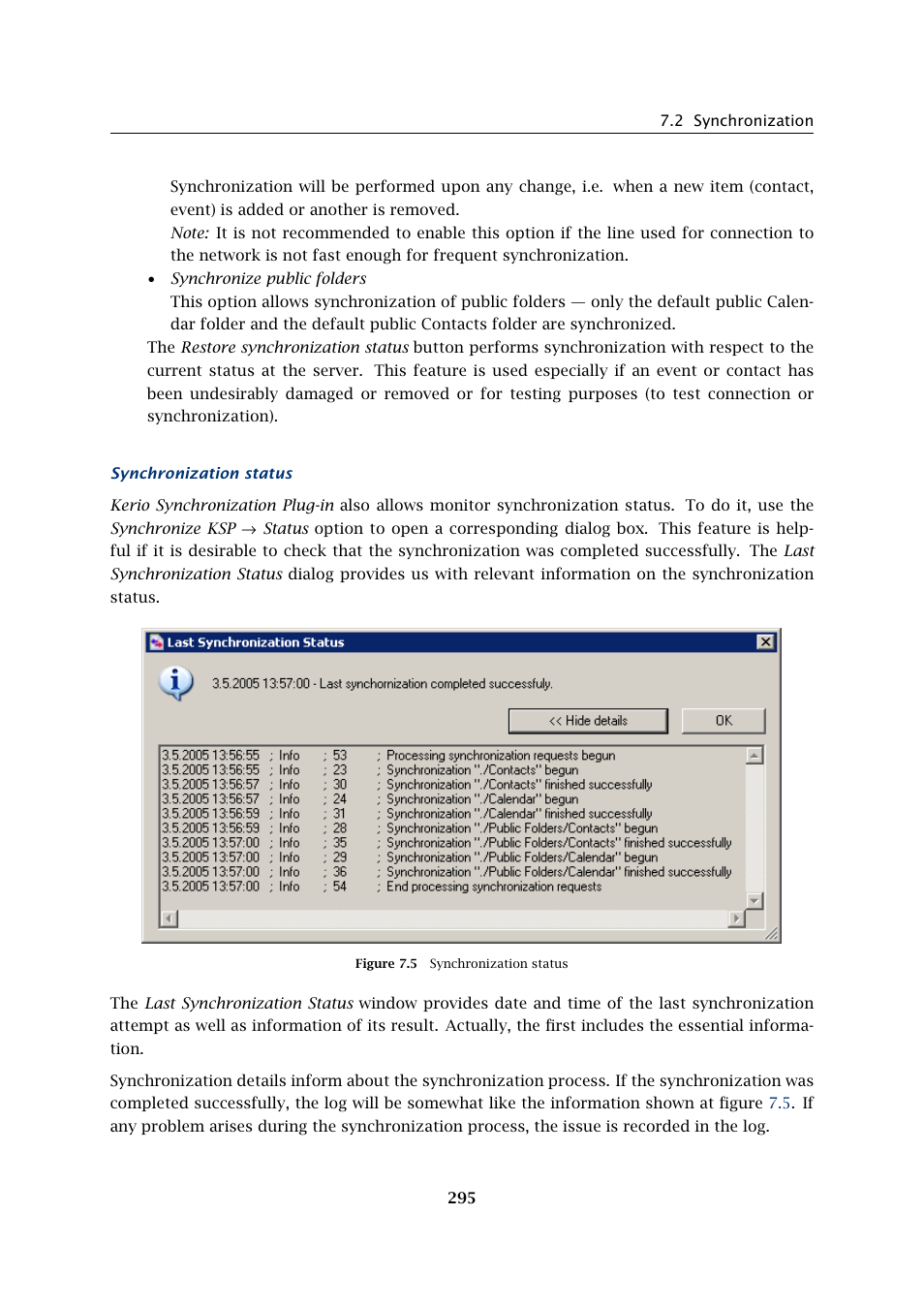 Kerio Tech Version 6.5.2 User Manual | Page 295 / 390