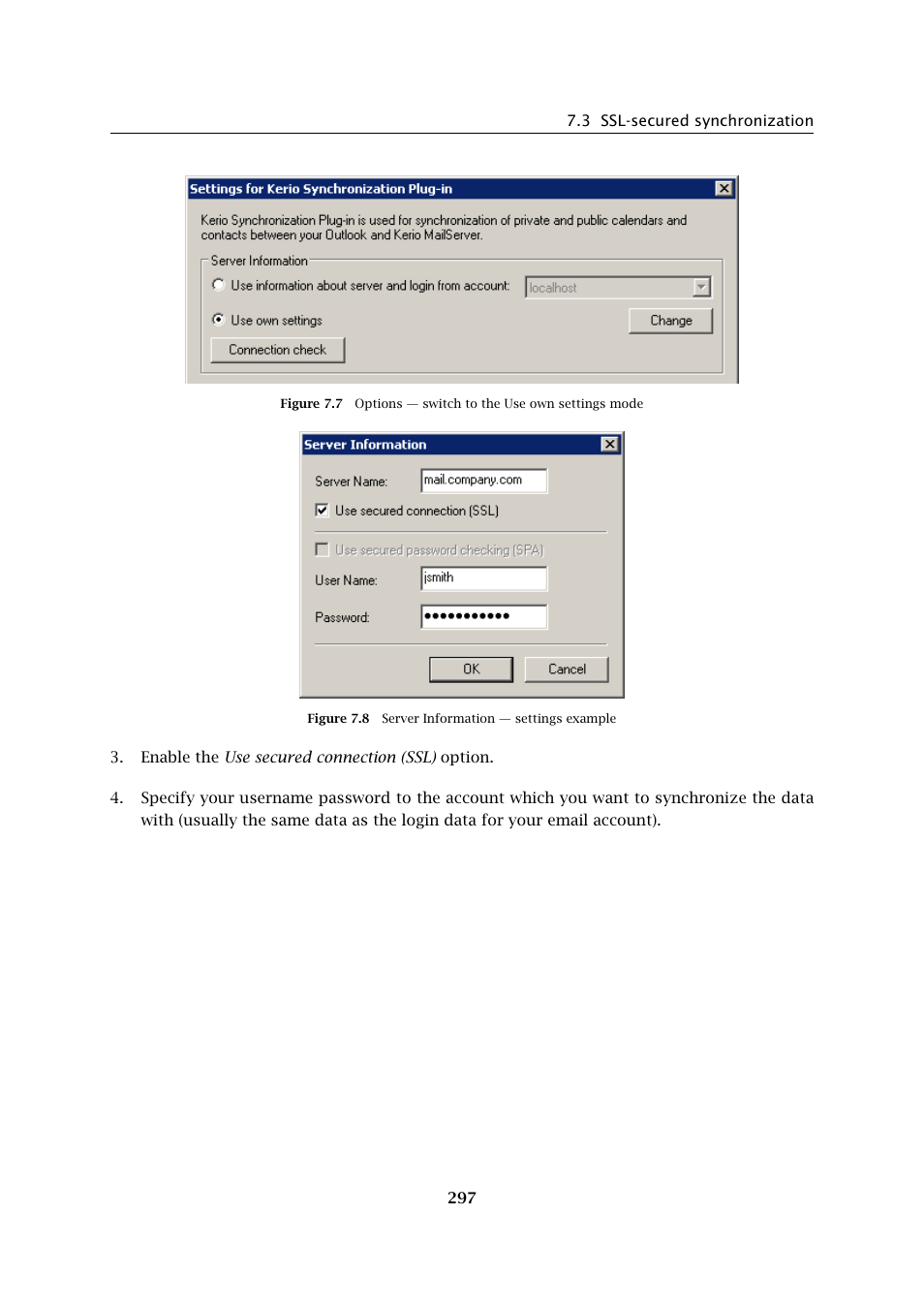 Kerio Tech Version 6.5.2 User Manual | Page 297 / 390