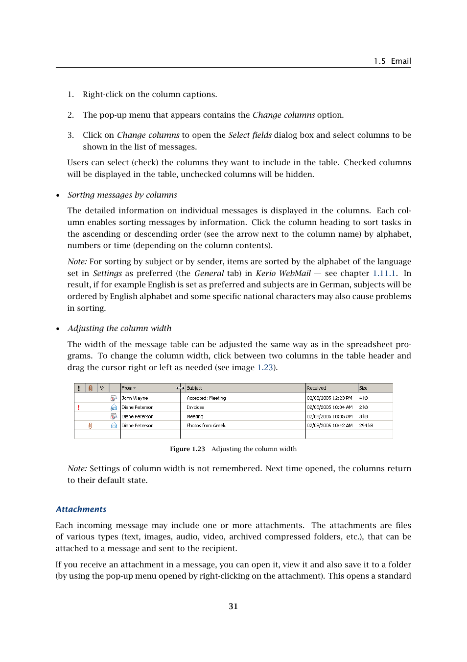 Kerio Tech Version 6.5.2 User Manual | Page 31 / 390