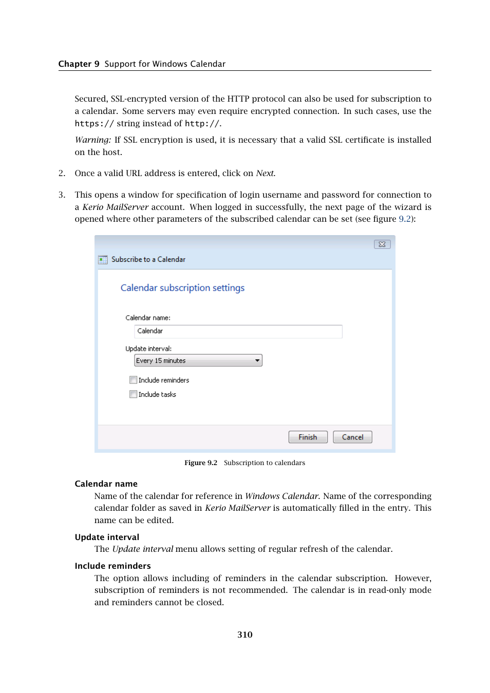 Kerio Tech Version 6.5.2 User Manual | Page 310 / 390