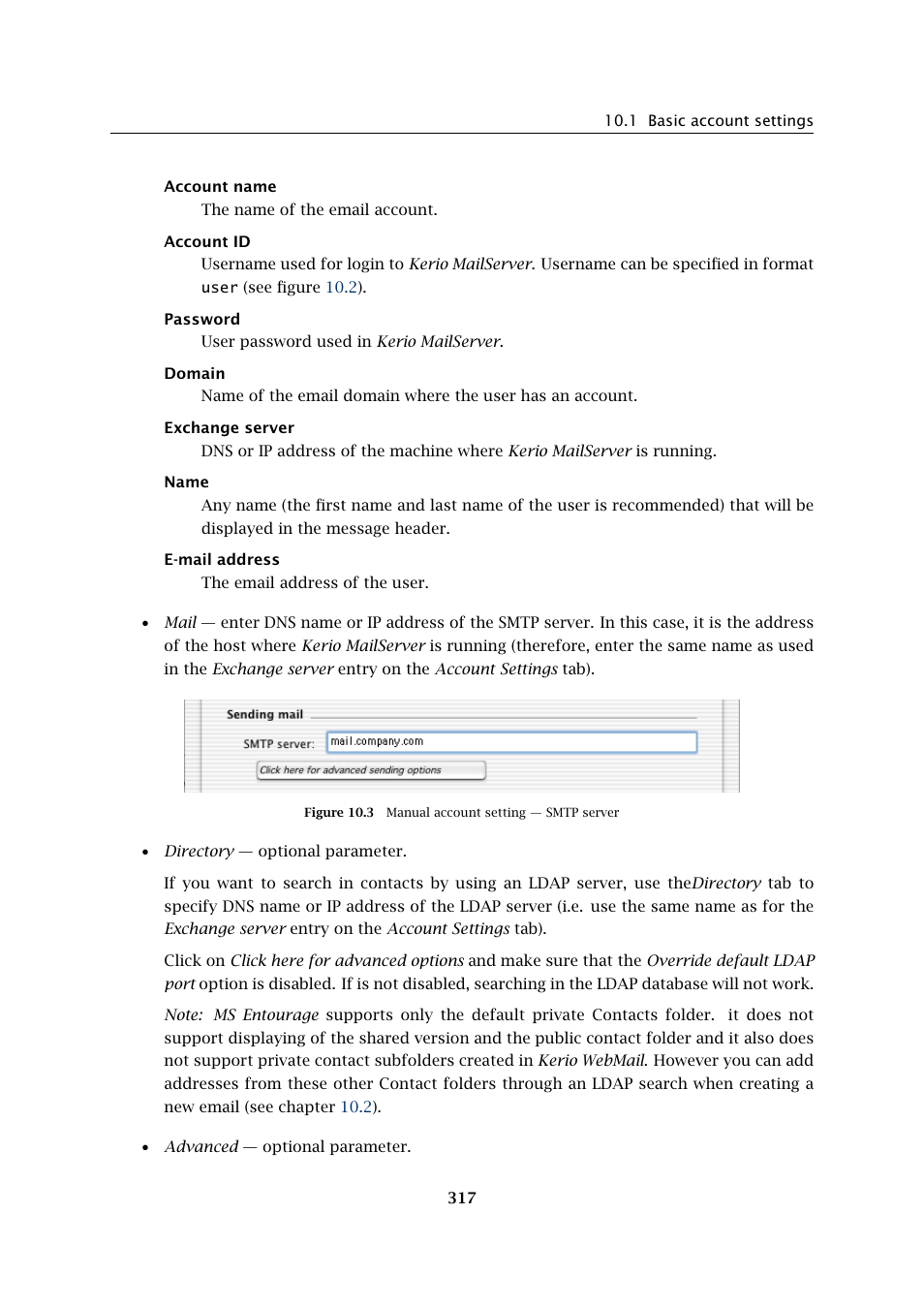 Kerio Tech Version 6.5.2 User Manual | Page 317 / 390