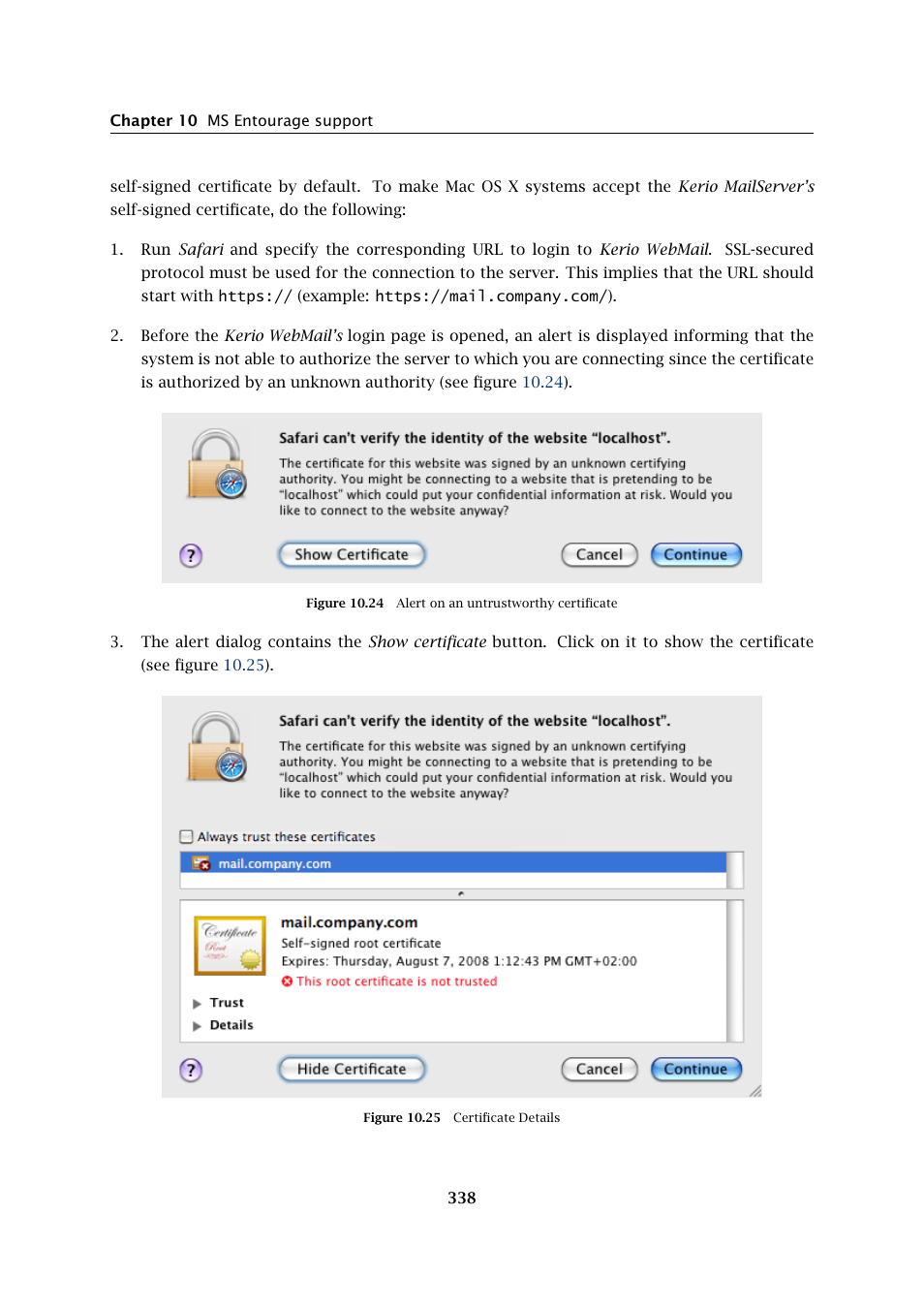 Kerio Tech Version 6.5.2 User Manual | Page 338 / 390