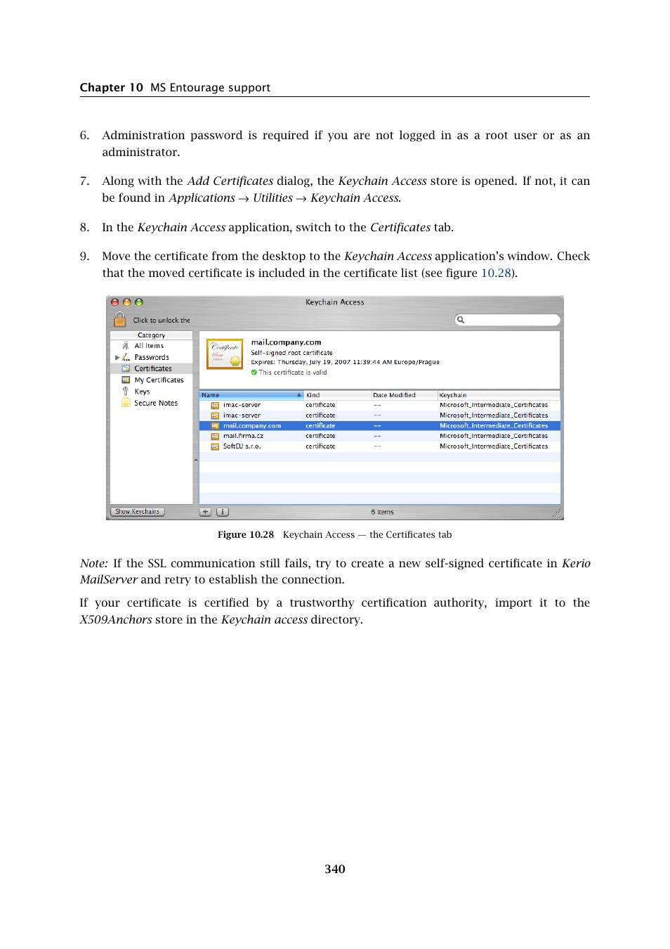 Kerio Tech Version 6.5.2 User Manual | Page 340 / 390