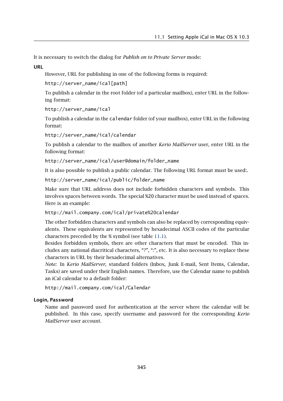 Kerio Tech Version 6.5.2 User Manual | Page 345 / 390
