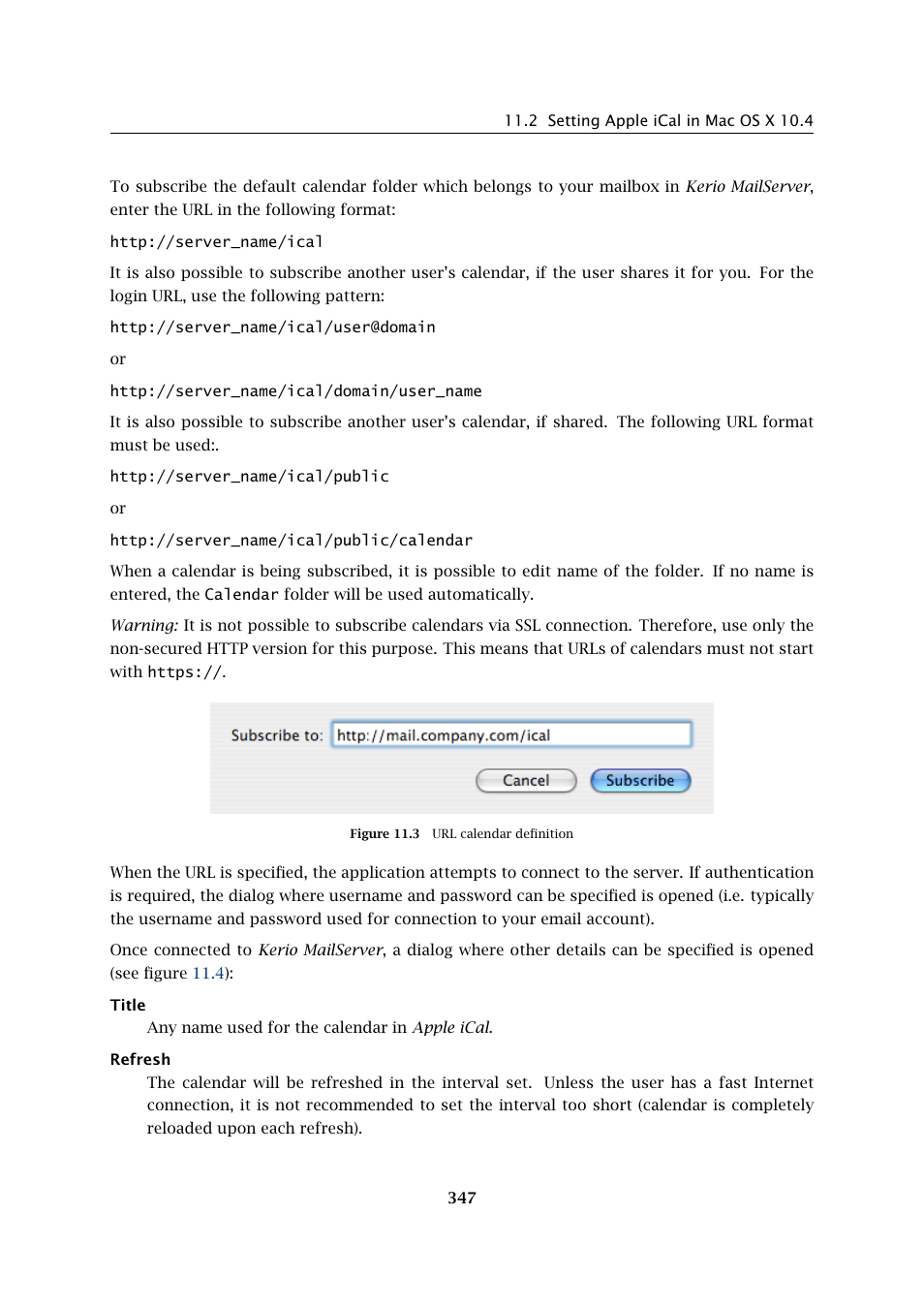 Kerio Tech Version 6.5.2 User Manual | Page 347 / 390