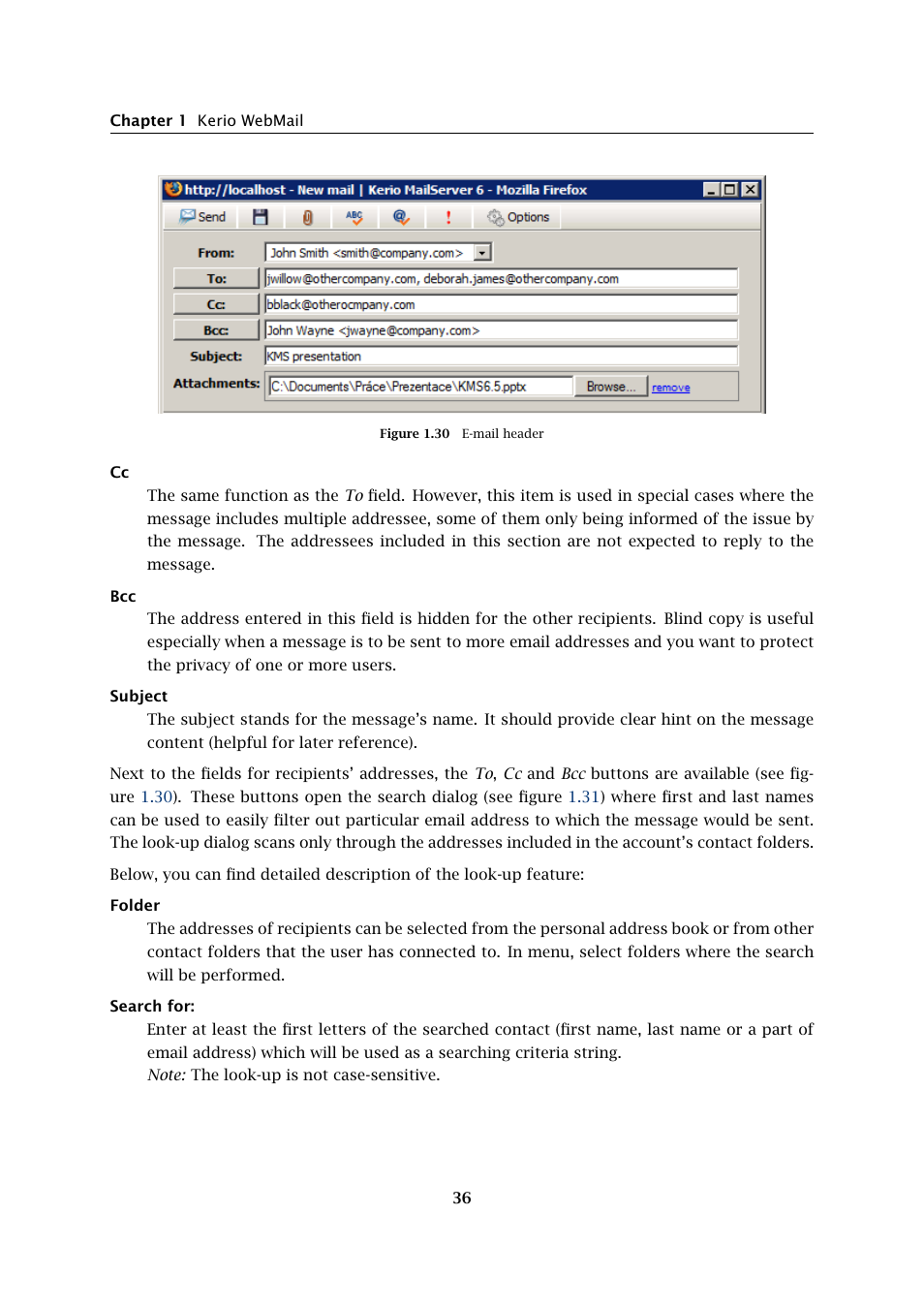 Kerio Tech Version 6.5.2 User Manual | Page 36 / 390