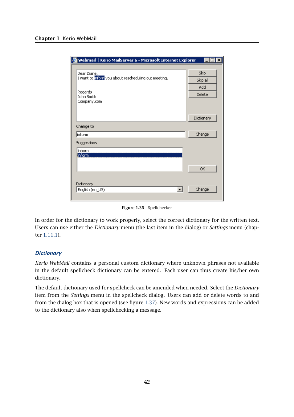 Kerio Tech Version 6.5.2 User Manual | Page 42 / 390