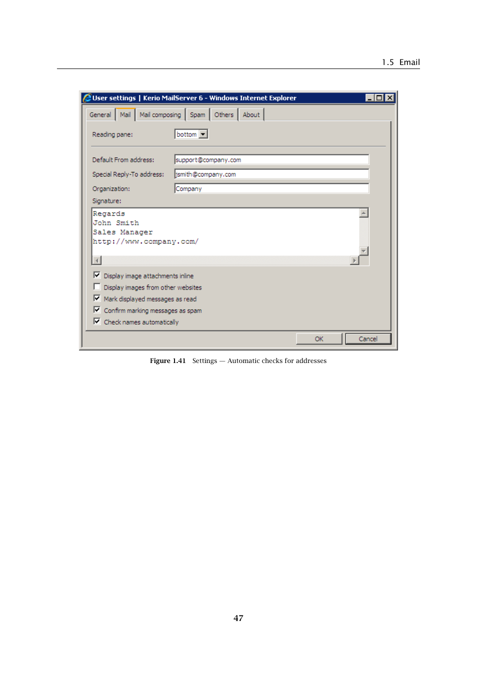 Kerio Tech Version 6.5.2 User Manual | Page 47 / 390
