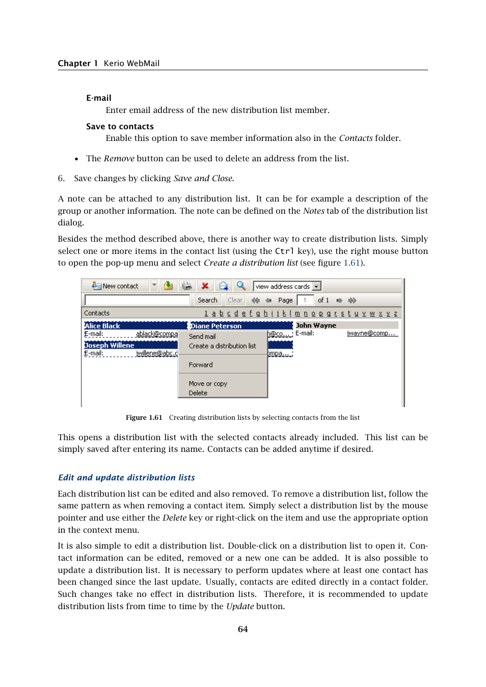 Kerio Tech Version 6.5.2 User Manual | Page 64 / 390