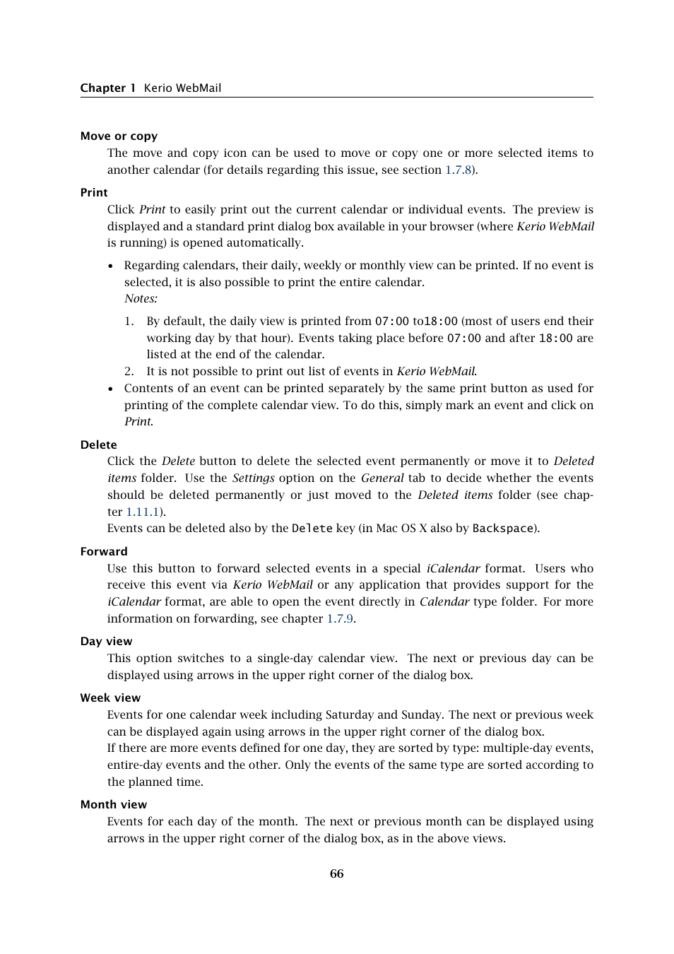 Kerio Tech Version 6.5.2 User Manual | Page 66 / 390