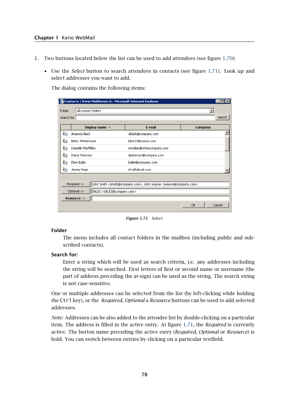 Kerio Tech Version 6.5.2 User Manual | Page 78 / 390