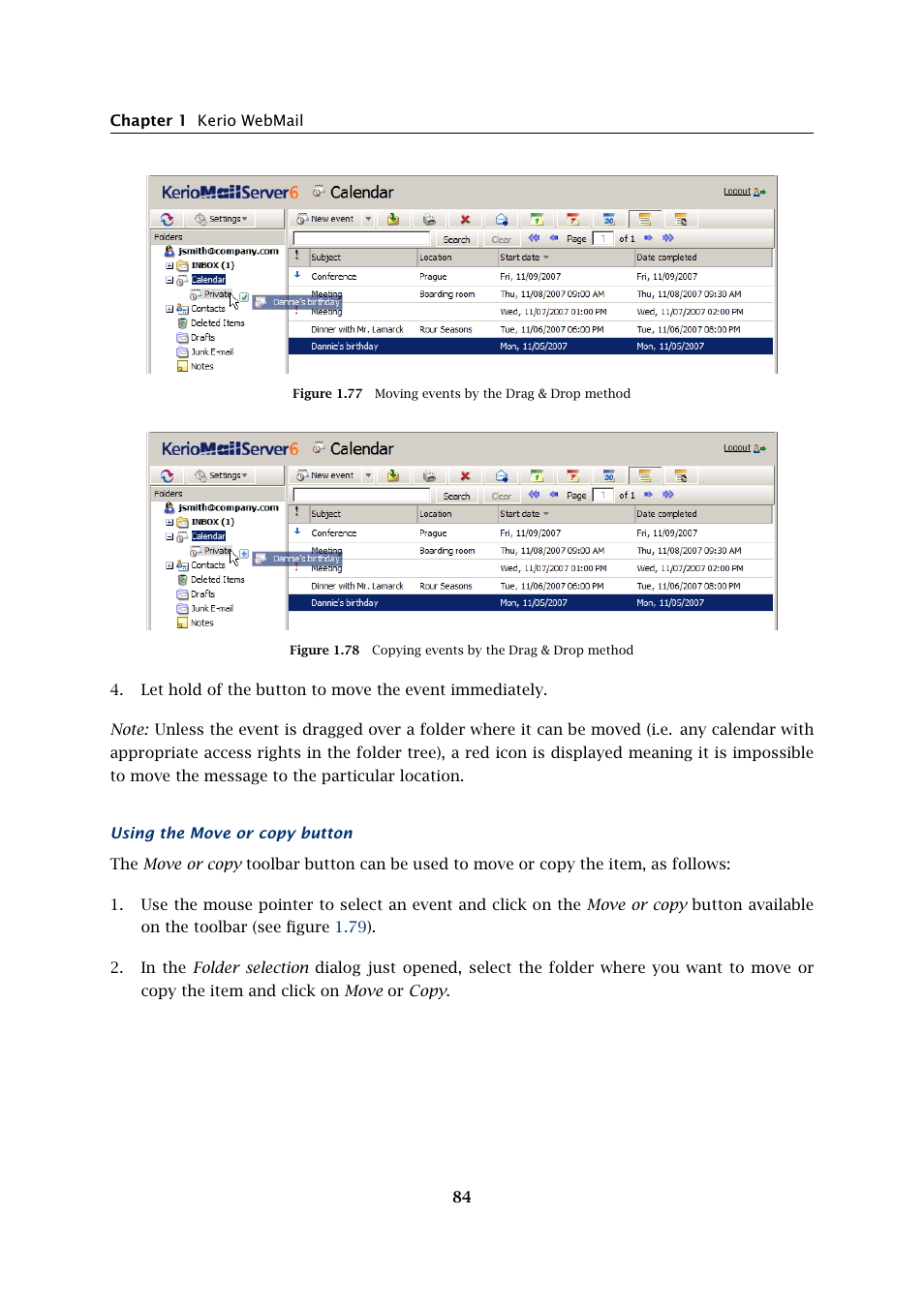 Kerio Tech Version 6.5.2 User Manual | Page 84 / 390