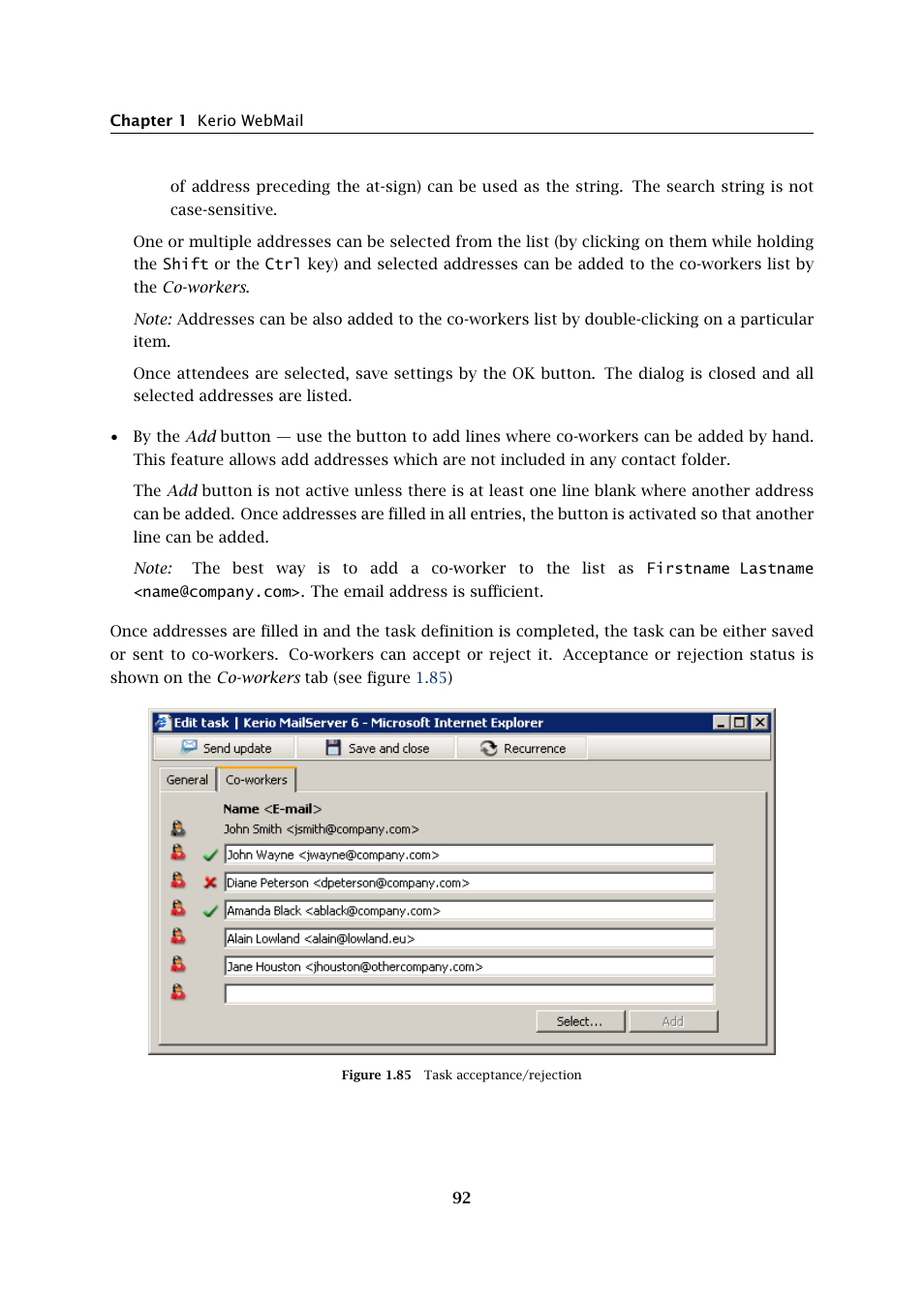 Kerio Tech Version 6.5.2 User Manual | Page 92 / 390