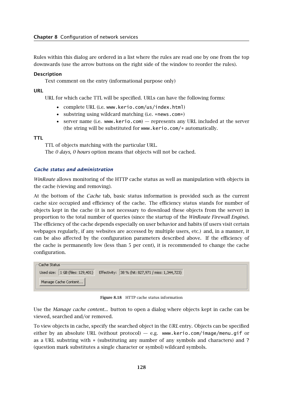 Kerio Tech KERIO WINROUTE FIREWALL 6 User Manual | Page 128 / 368