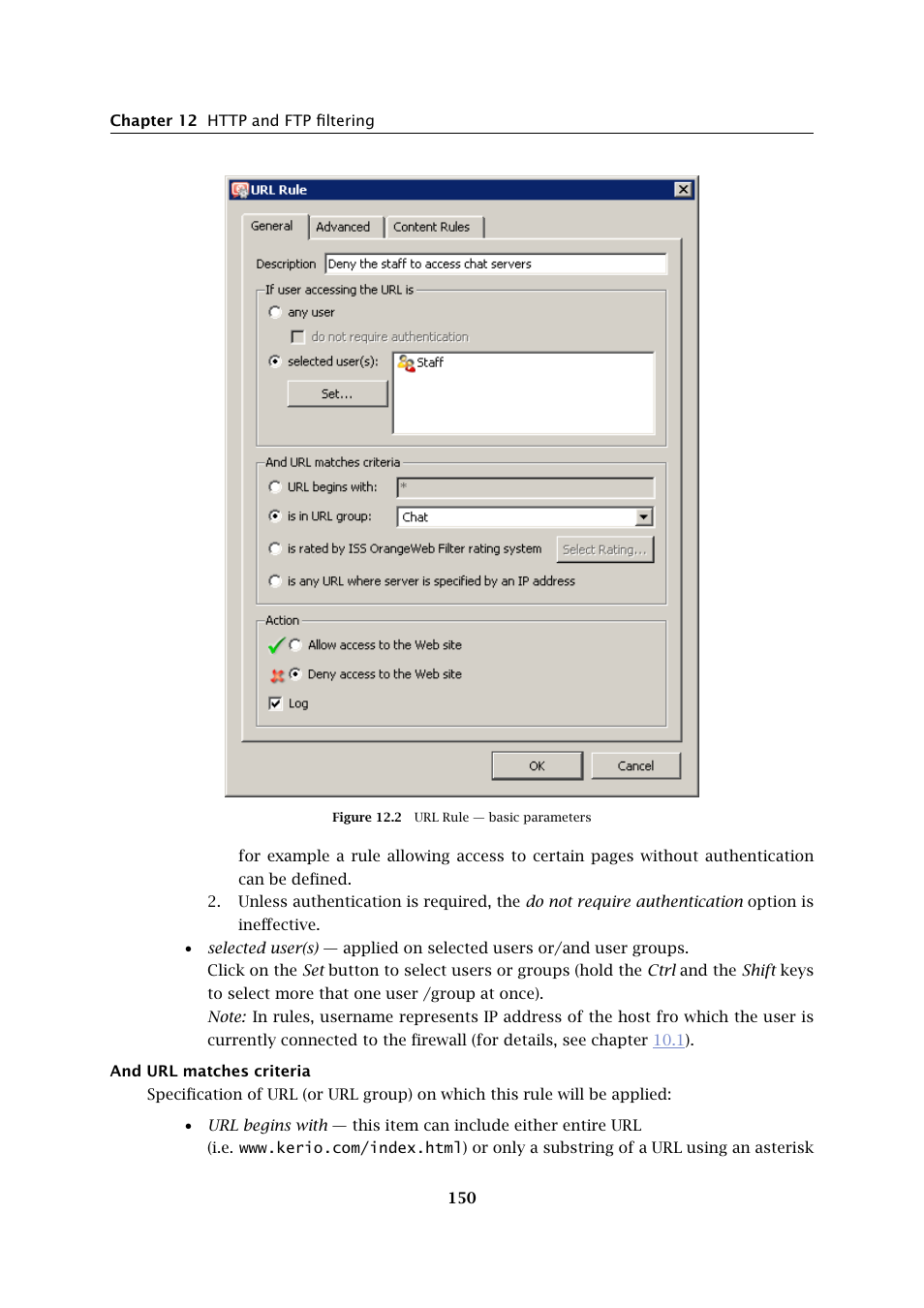 Kerio Tech KERIO WINROUTE FIREWALL 6 User Manual | Page 150 / 368