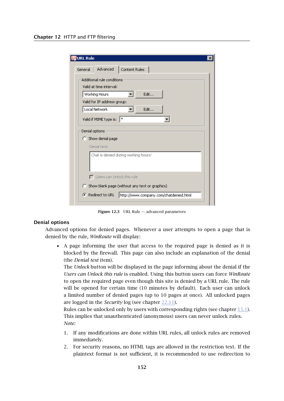 Kerio Tech KERIO WINROUTE FIREWALL 6 User Manual | Page 152 / 368