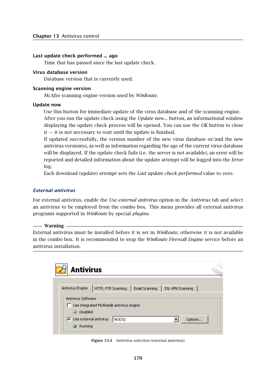Kerio Tech KERIO WINROUTE FIREWALL 6 User Manual | Page 170 / 368