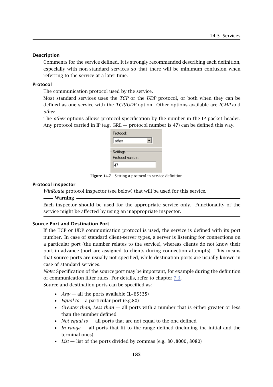 Kerio Tech KERIO WINROUTE FIREWALL 6 User Manual | Page 185 / 368
