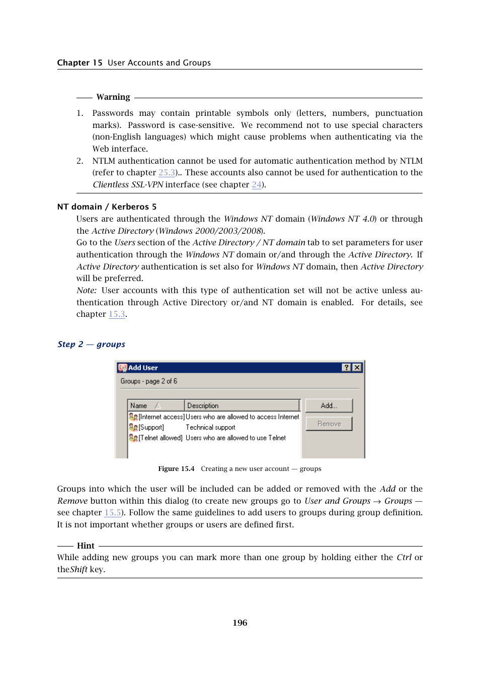 Kerio Tech KERIO WINROUTE FIREWALL 6 User Manual | Page 196 / 368