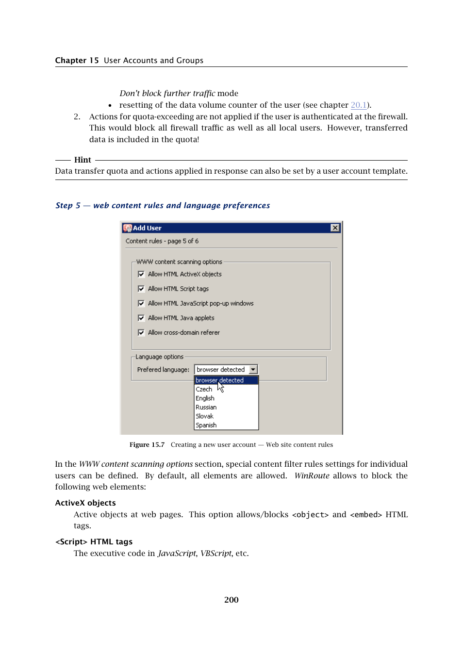 Kerio Tech KERIO WINROUTE FIREWALL 6 User Manual | Page 200 / 368
