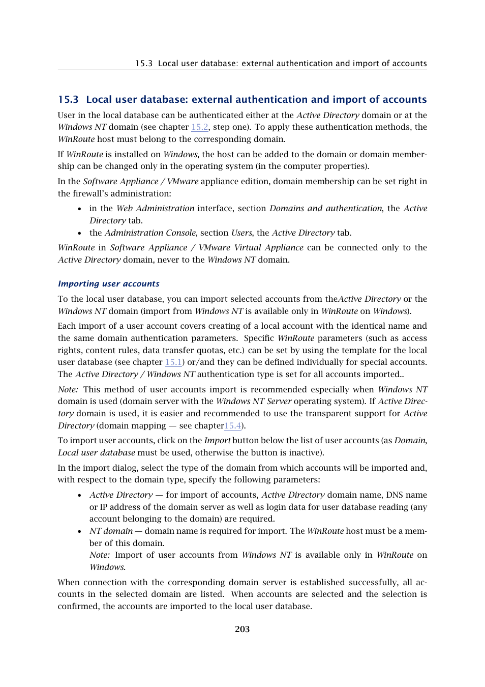 Kerio Tech KERIO WINROUTE FIREWALL 6 User Manual | Page 203 / 368
