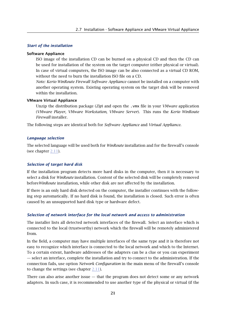 Kerio Tech KERIO WINROUTE FIREWALL 6 User Manual | Page 21 / 368