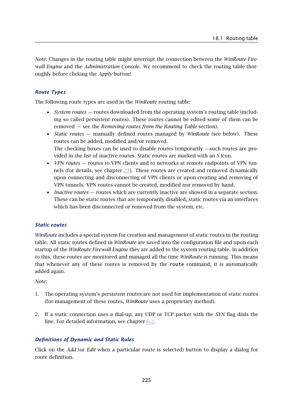 Kerio Tech KERIO WINROUTE FIREWALL 6 User Manual | Page 225 / 368
