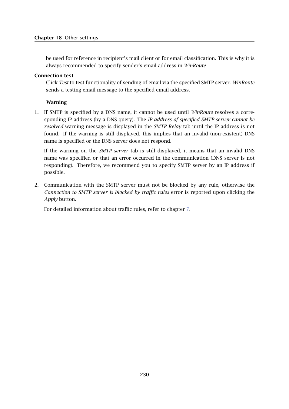 Kerio Tech KERIO WINROUTE FIREWALL 6 User Manual | Page 230 / 368