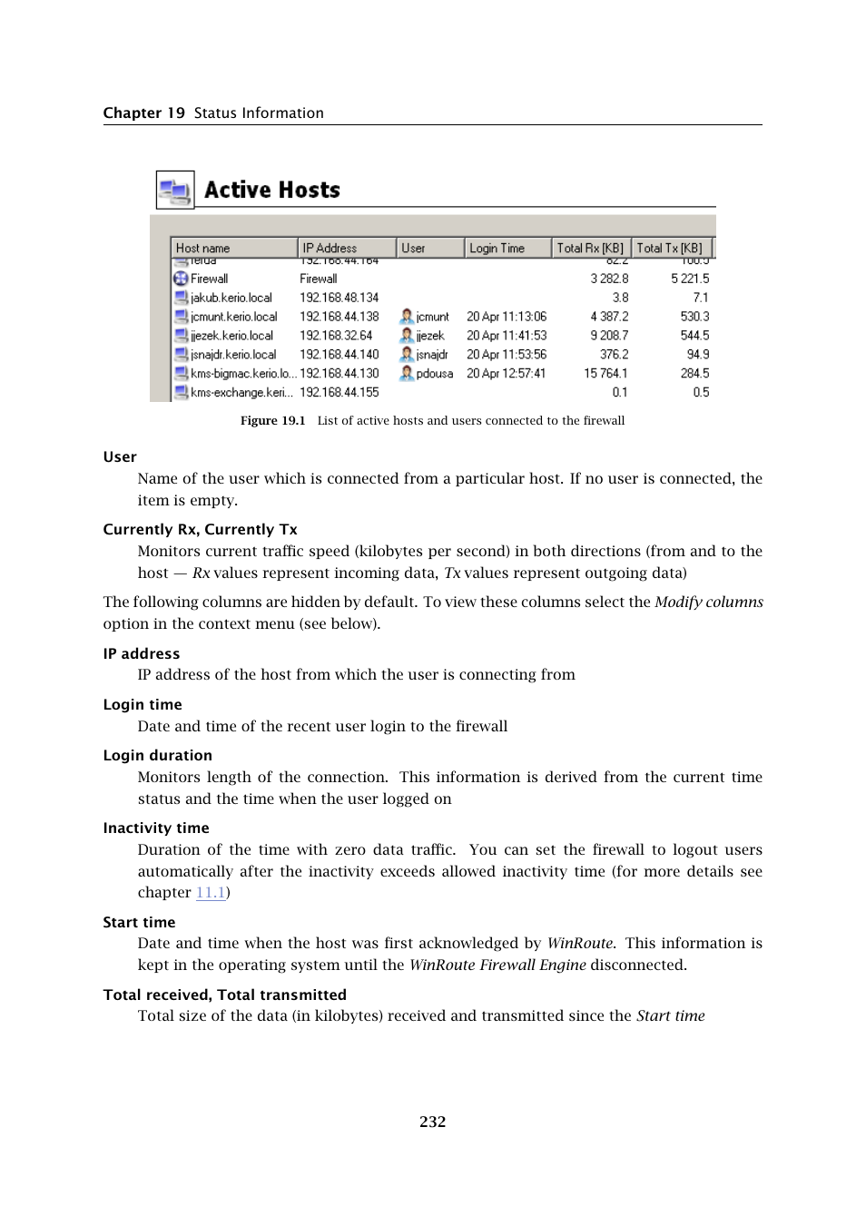 Kerio Tech KERIO WINROUTE FIREWALL 6 User Manual | Page 232 / 368
